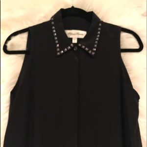 Black long shirt/short dress